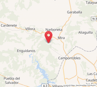Map of Cañavedija, Castille-La Mancha