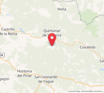 Map of Canicosa de la Sierra, Castille and León