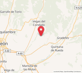 Map of Cañizal de Rueda, Castille and León