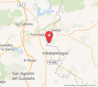 Map of Caraquiz, Castille-La Mancha