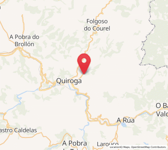 Map of Carballo de Hospital, Galicia