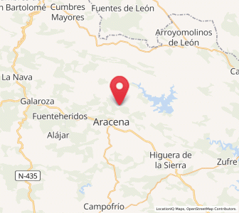 Map of Carboneras, Andalusia