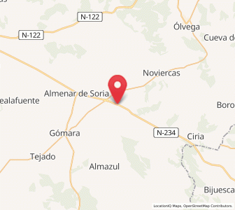 Map of Cardejón, Castille and León