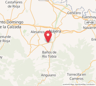 Map of Cárdenas, La Rioja