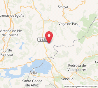 Map of Carrascal de Cocejón, Cantabria