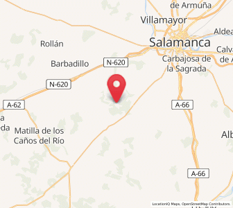 Map of Carrascalino, Castille and León