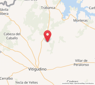 Map of Carrasco, Castille and León
