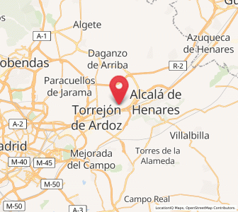 Map of Casa Blanca, Madrid
