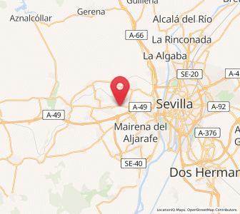 Map of Casa de Megina, Andalusia