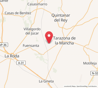 Map of Casa Jara, Castille-La Mancha