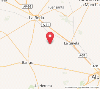 Map of Casa Matao, Castille-La Mancha