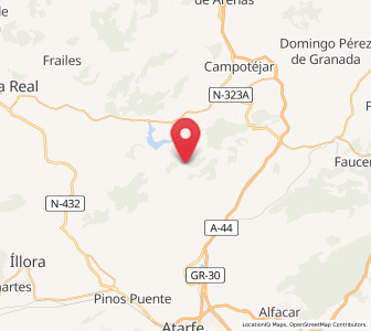Map of Casa Puerto Blanco, Andalusia