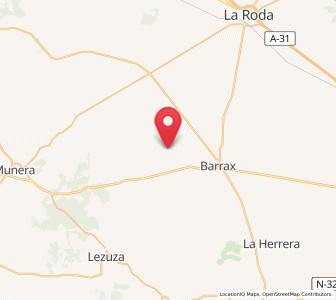 Map of Casas de Abril, Castille-La Mancha