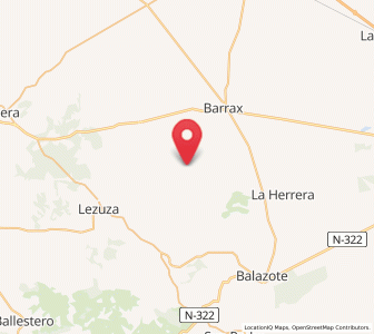 Map of Casas de Cuerva, Castille-La Mancha