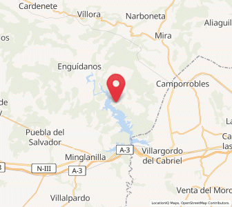 Map of Casas de Hipólito, Castille-La Mancha