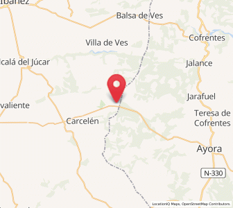 Map of Casas de Juan Gil, Castille-La Mancha