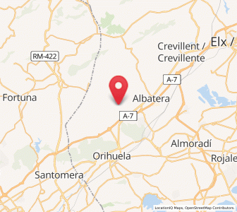Map of Casas de los Díaz, Valencia