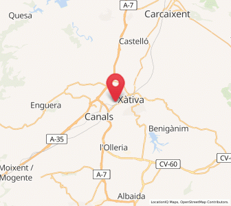Map of Casas de Quilis, Valencia