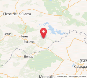 Map of Casas del Arroyo, Castille-La Mancha