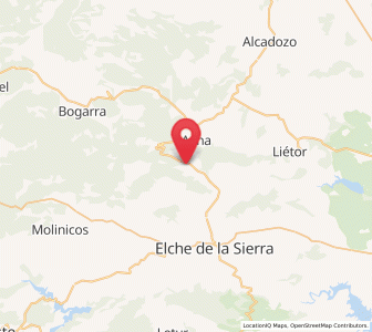 Map of Casas del Jinete, Castille-La Mancha