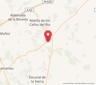 Map of Casasola del Campo, Castille and León