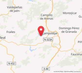 Map of Caserío Los Espinares, Andalusia