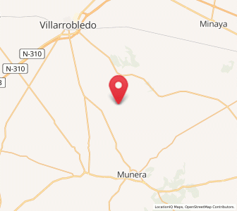 Map of Caserío Los Minayas, Castille-La Mancha