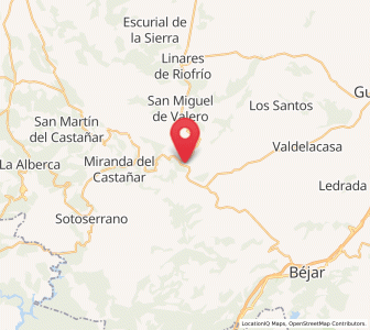 Map of Casillas de las Erías, Castille and León