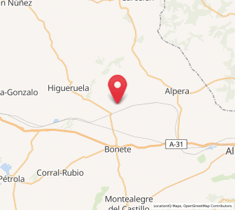 Map of Casillas de Marín de Arriba, Castille-La Mancha
