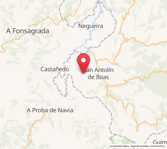 Map of Castaosa, Asturias