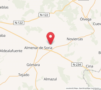 Map of Castejón del Campo, Castille and León