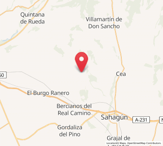 Map of Castellanos, Castille and León