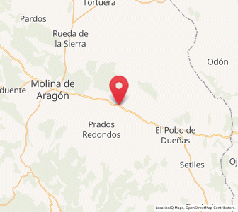 Map of Castellar de la Muela, Castille-La Mancha