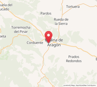 Map of Castellote, Castille-La Mancha