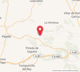 Map of Castillejo del Romeral, Castille-La Mancha