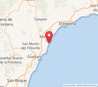Map of Castillo de la Duquesa, Andalusia