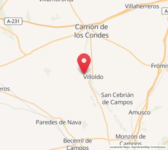 Map of Castrillejo de la Olma, Castille and León