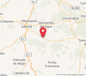 Map of Castrillo de Solarana, Castille and León