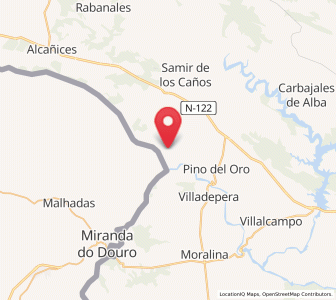 Map of Castro de Alcañices, Castille and León