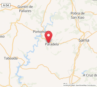 Map of Castro, Galicia