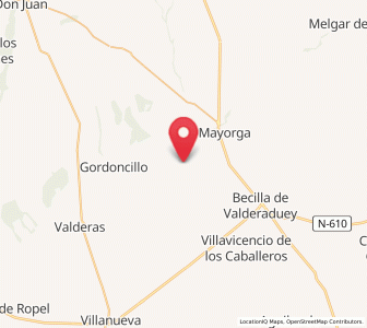Map of Castrobol, Castille and León