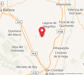 Map of Cazanuecos, Castille and León