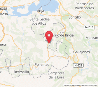 Map of Cejancas, Cantabria