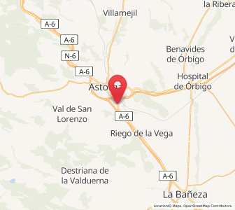 Map of Celada, Castille and León