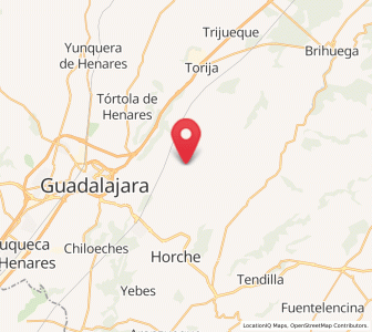 Map of Centenera, Castille-La Mancha