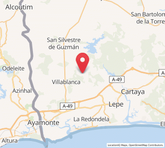 Map of Centenil, Andalusia