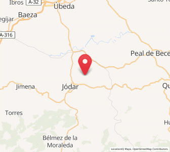 Map of Cerro Hernando, Andalusia
