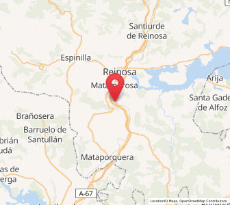 Map of Cervatos, Cantabria