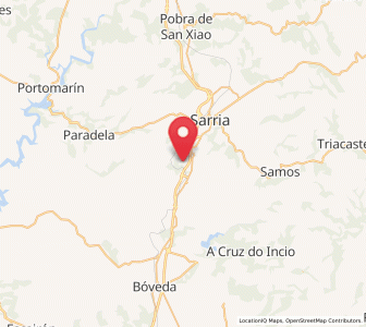Map of Chanca, Galicia