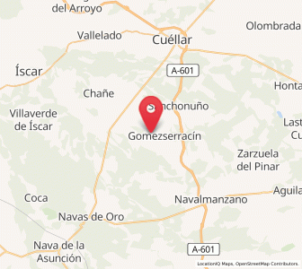Map of Chatún, Castille and León